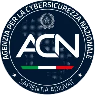 Logo ACN (Agenzia per la cybersicurezza nazionale)